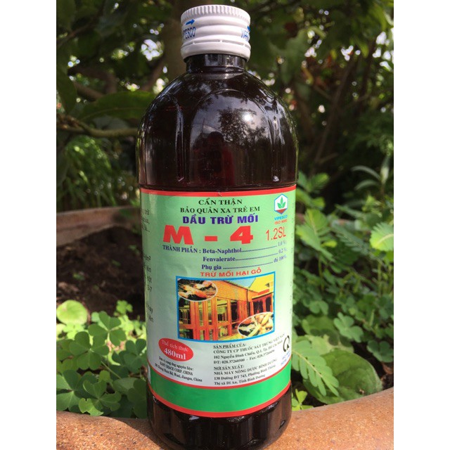 Thuốc trừ mối hại gỗ m4 480ml