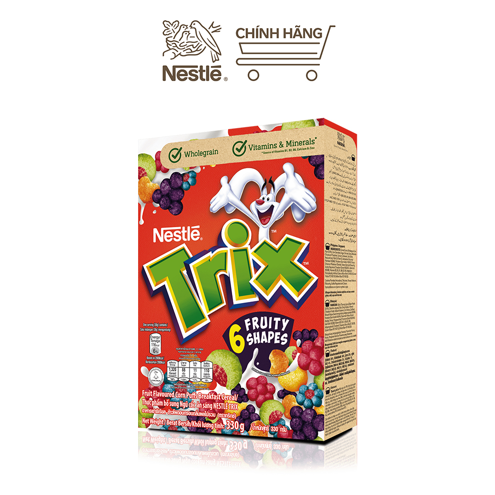Ngũ cốc ăn sáng Nestlé Trix (vị trái cây) 330g