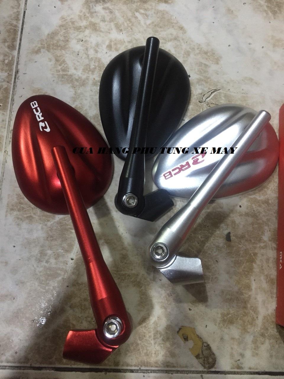 Kính chiếu hậu xe máy RCB cao cấp - 1 cây bên trái