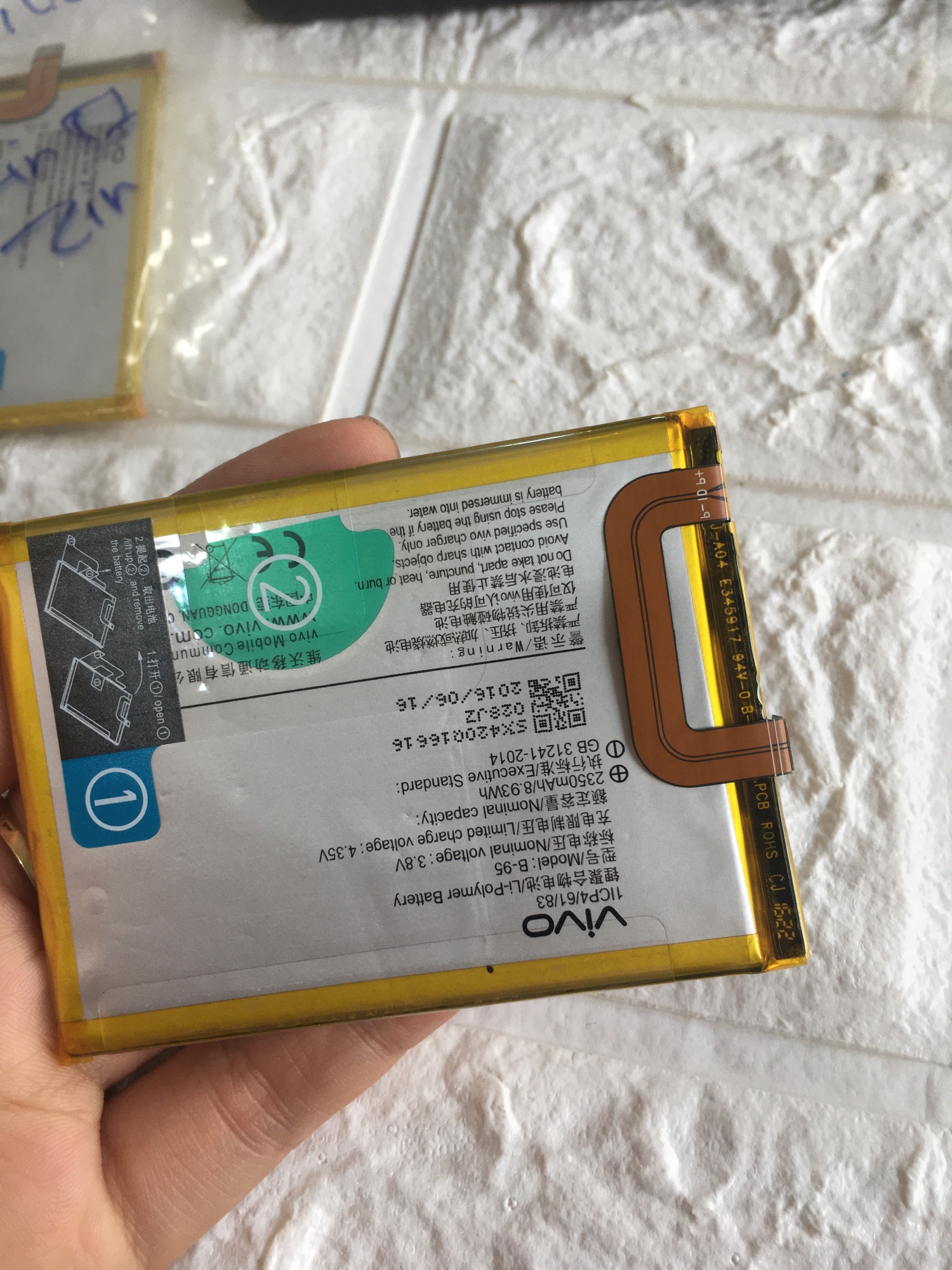 Pin Vivo Y51 Zin Hàng Cao Cấp