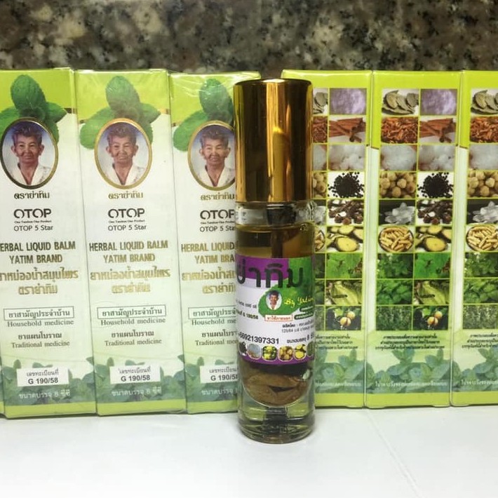 [Hàng chuẩn]Dầu thảo dược 18 vị Thái Lan 8ml