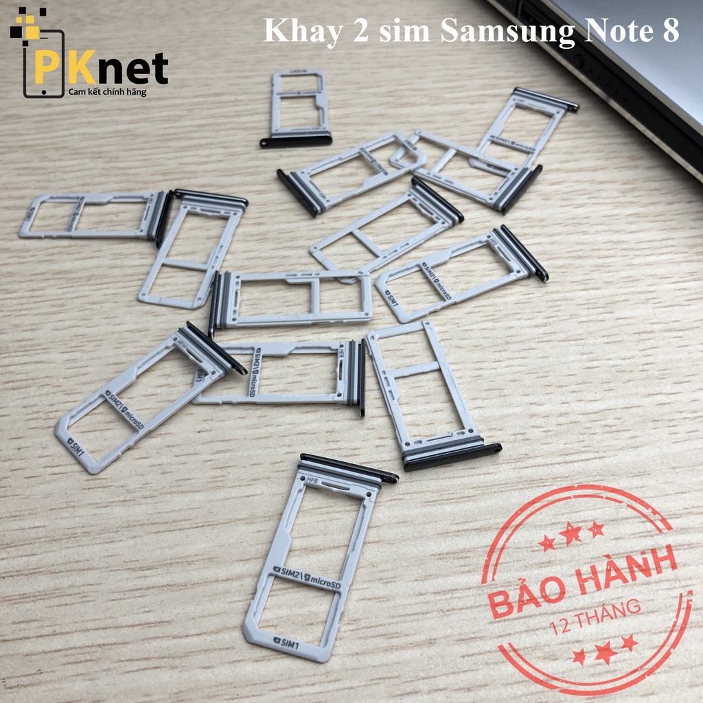 Khay sim Samsung Note 8 chính hãng, 2 sim
