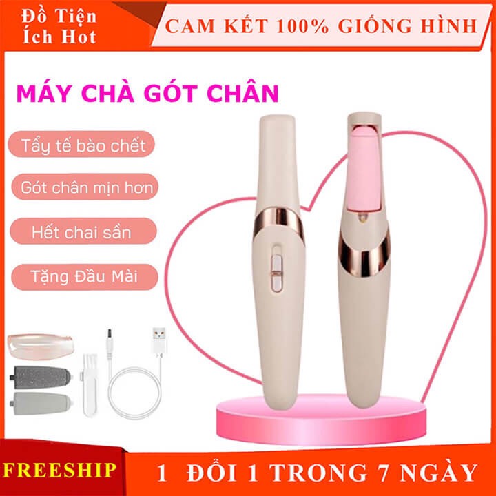 Máy Chà Gót Chân Tẩy Tế Bào Chết Cho Tiệm Nail Cá Nhân Tại Nhà Tẩy Tế Bào Chết Sạc Pin Tích Điện 2 Đầu Mài Bí Quyết Giúp Da Chân Mịn Màng Bảo Vệ Da Máy Chà Gót Chân Chà Gót Chân Máy Mài Gót Chân Máy Chà Gót Chân Bằng Điện Kem