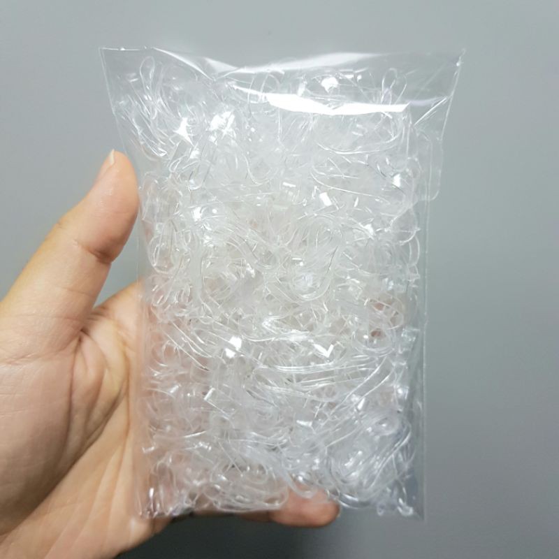 100g Thun cột tóc kì kì trong suốt loại 1 dẻo dai