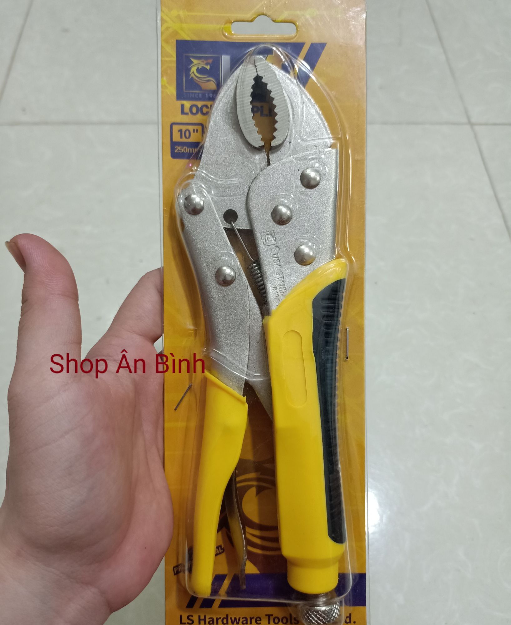 Kèm Bấm Chết 10 inch 250mm Loại Tốt Có Vỏ Bọc Tay Cầm