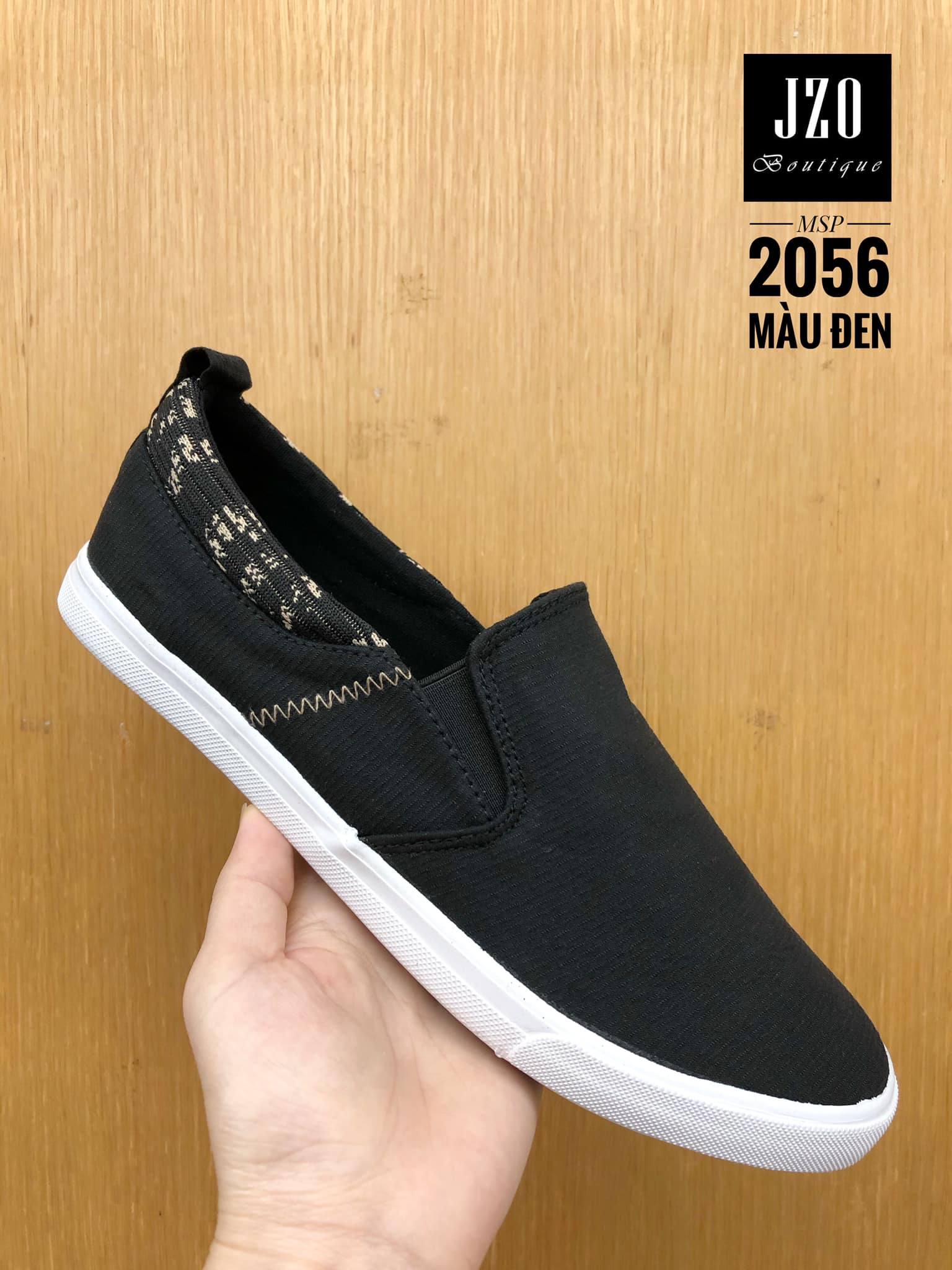 Giày lười vải nam Leyo 2056