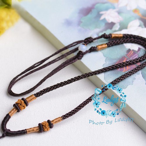 Dây dù đeo cổ kết hợp mặt dây chuyền, phật bản mệnh
