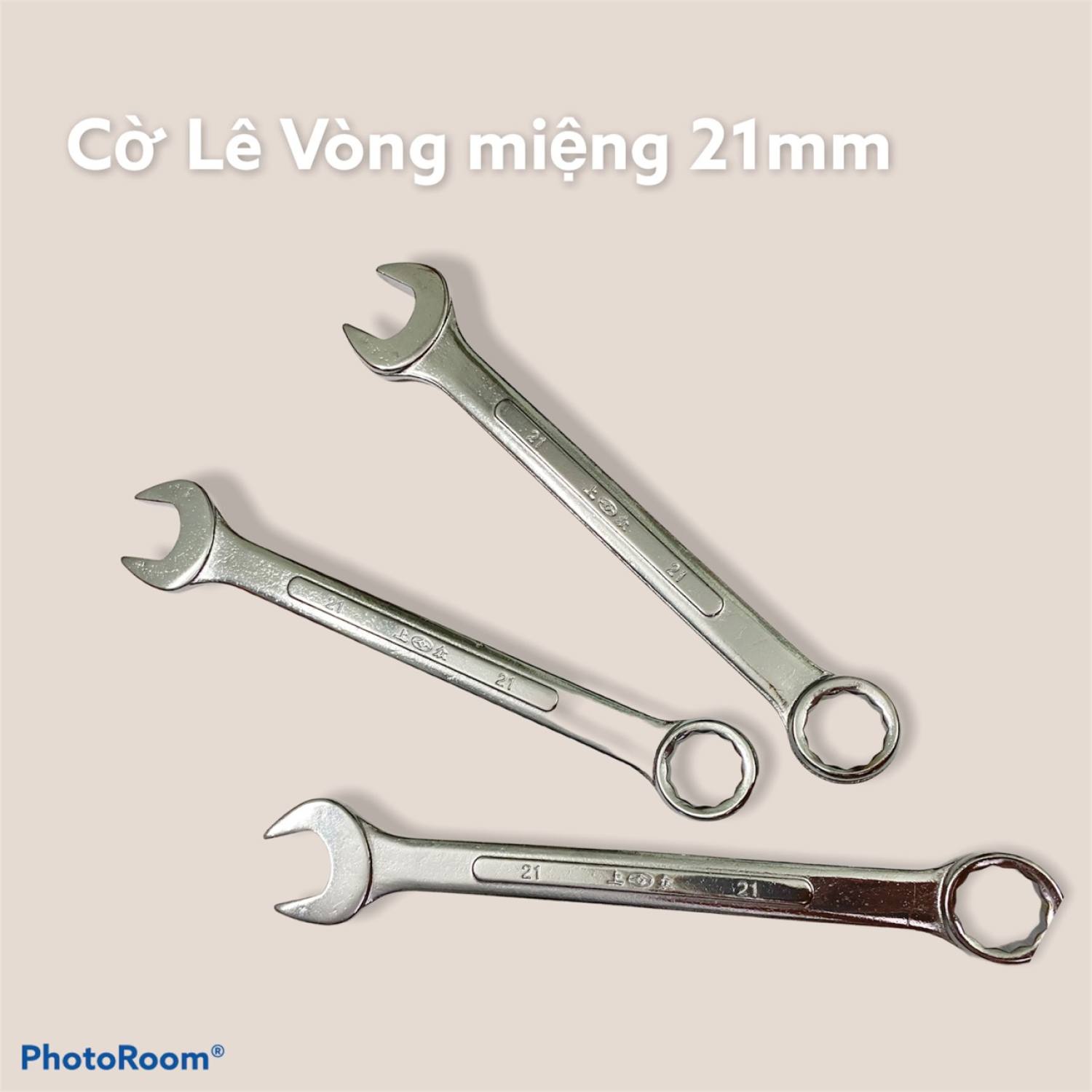 Cờ lê vòng miệng 21mm 2 đầu