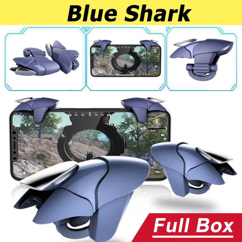 Nút bắn pubg blue shark - nút bấm pubg phụ kiện chơi pubg mobile, sản phẩm tốt với chất lượng và độ bền cao, và được cam kết sản phẩm y như hình