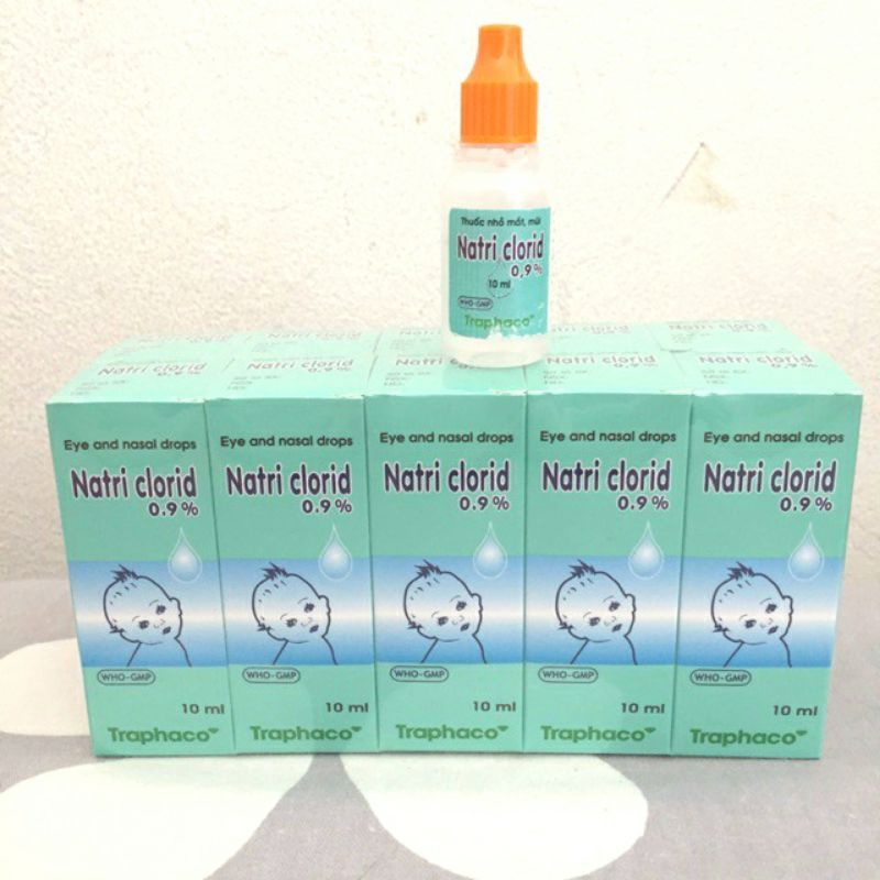 Nước Muối Sinh Lý Natri Clocid 0,9% Của Traphaco