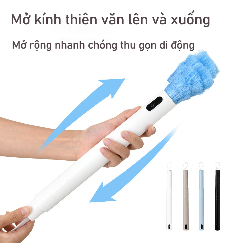 Feather duster electric 360° dust removal household cleaning tool