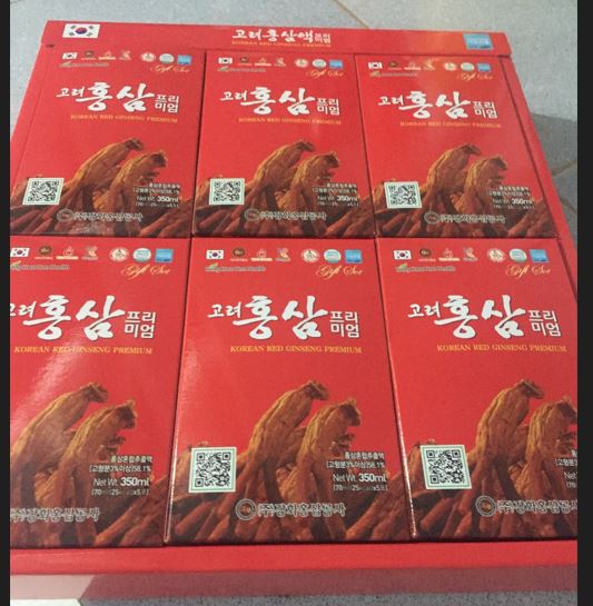 Nước hồng sâm Cao Cấp Hàn Quốc 6 năm tuổi (Hộp 30 gói x 70ml)