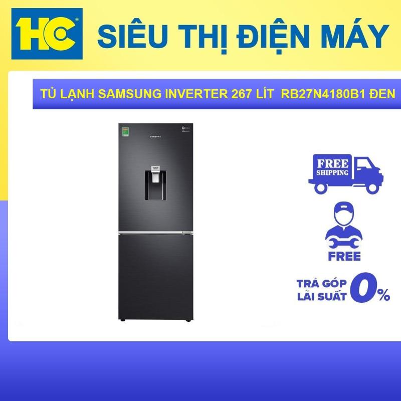 Tủ lạnh Samsung RB27N4180B1/SV 276L biến tần Digital Inverter tiết kiệm, công nghệ làm lạnh vòm, ngăn đông mềm Optimal Fresh Zone