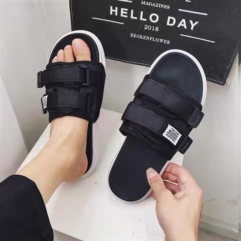 kèm video- dép lê nữ 2 quai dán cao su siêu mềm và êm chân mẫu hot 2021, dép nữ đi biển phong cách ulzzang cực đẹp