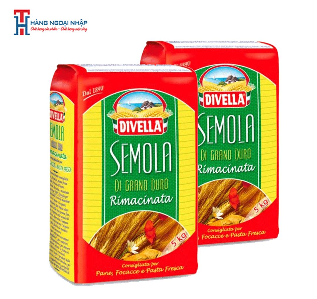 [HCM] Combo 2 Bột Lúa Mì Chuyên Làm Nui Mì Tươi Semola Divella - 2 Kg Date 30/05/2025
