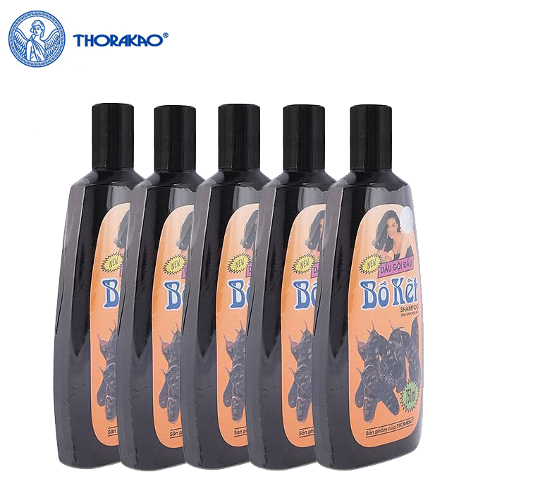 Combo 5 Chai Dầu gội bồ kết 750ml Thorakao
