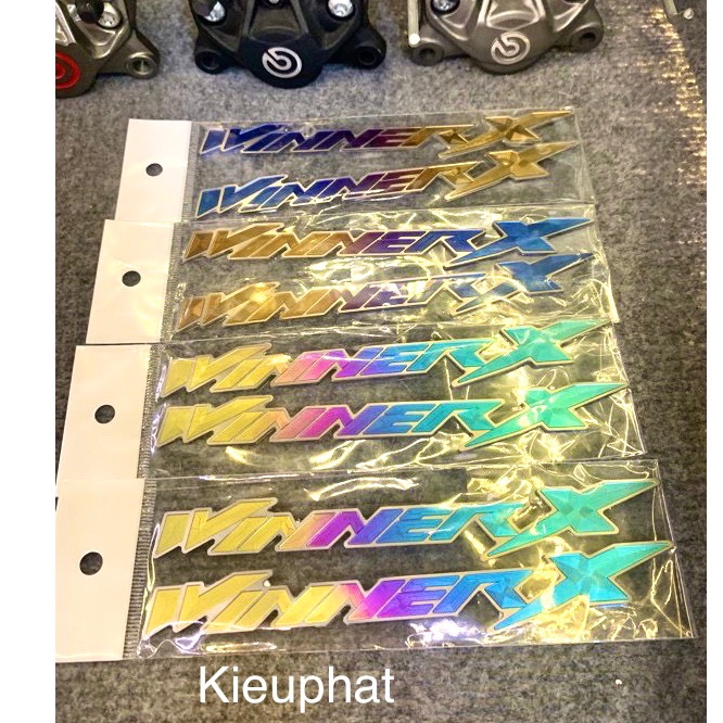 Tem Chữ Winner X Có keo sẵn