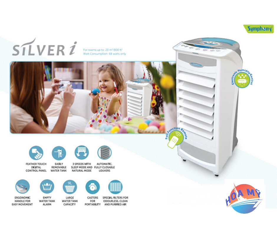 Máy Làm Mát Bằng Hơi Nước Symphony Silver i