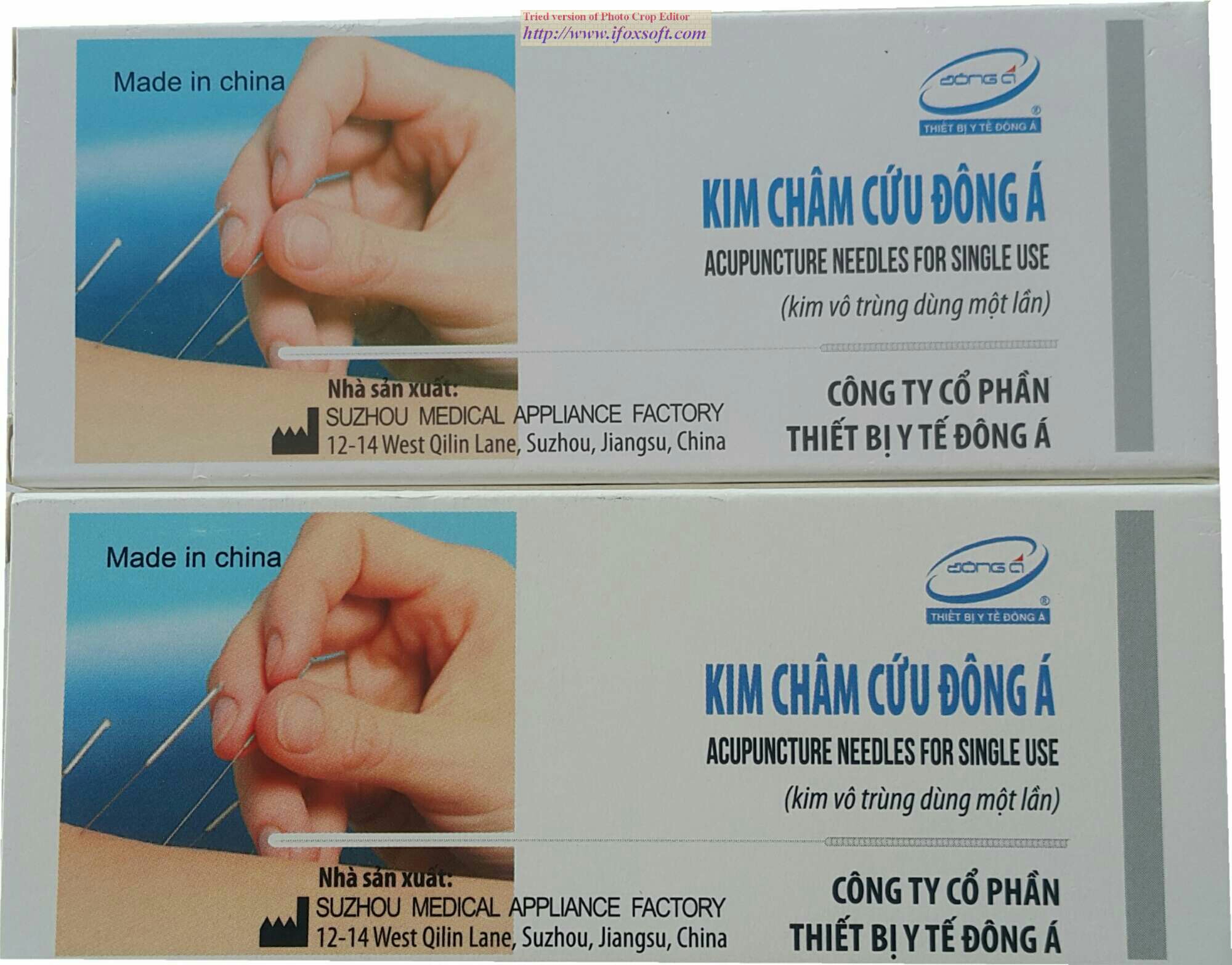 Kim Châm Cứu Vô Trùng Đông Á