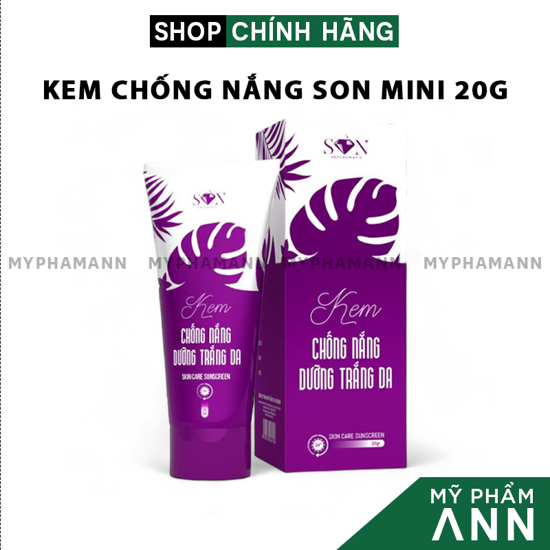Kem chống nắng son cosmetic mini 20gr chính hãng