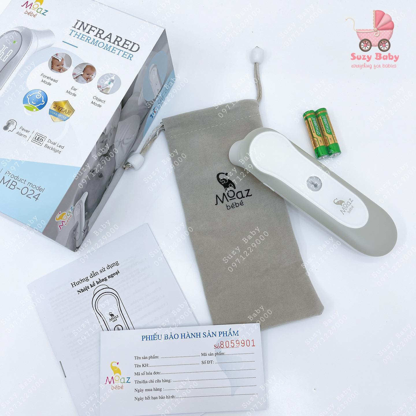 NHIỆT KẾ HỒNG NGOẠI MOAZ BEBE MB024