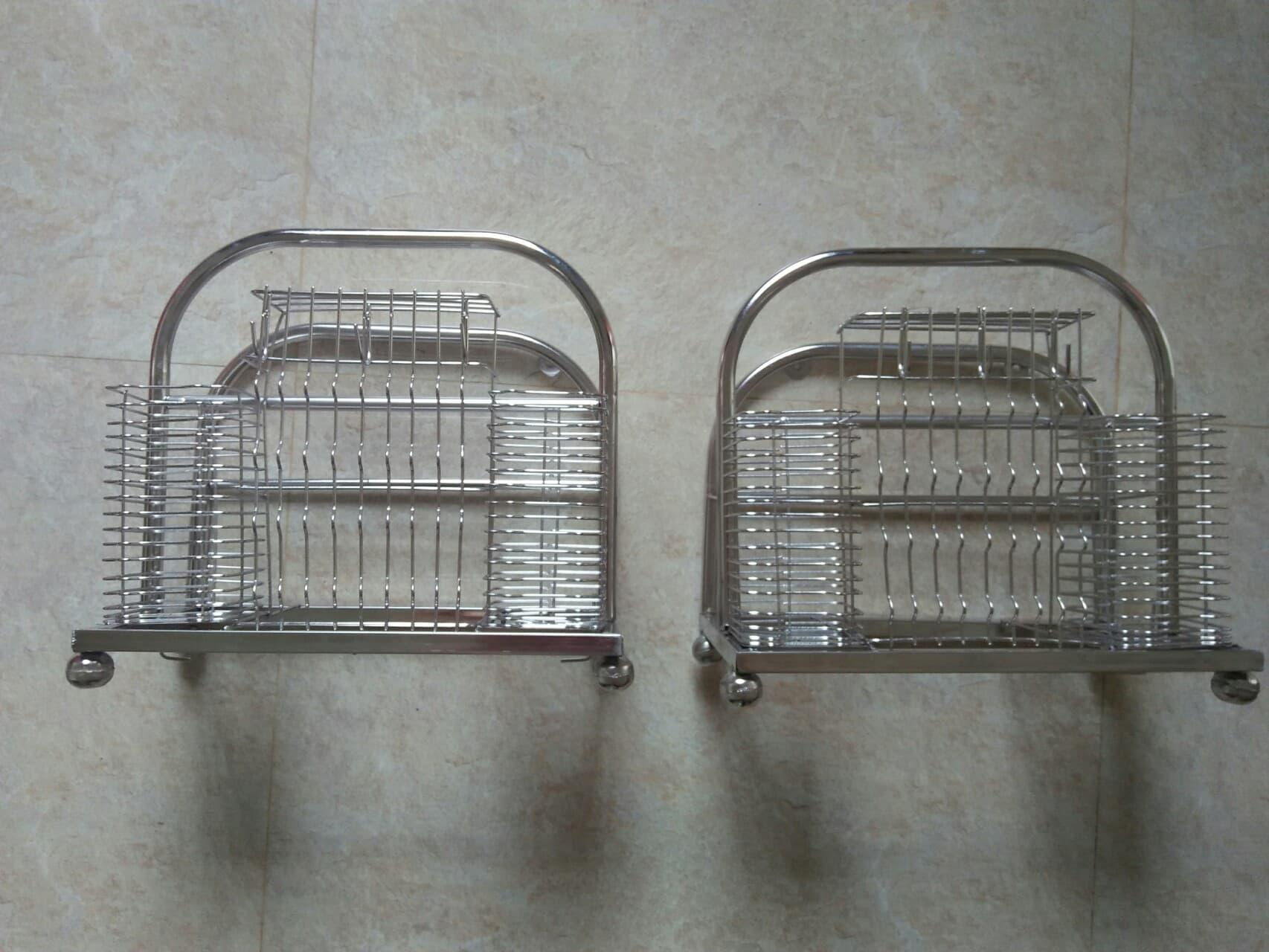 Chia sẻ:  0 [GIÁ CỰC ĐẸP] Kệ để dao thớt kèm ống đũa inox có thể treo tường hoặc để bàn