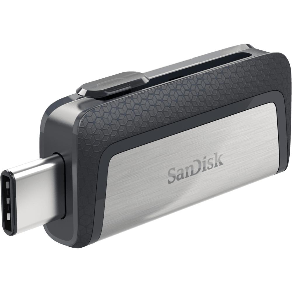 USB OTG Sandisk Ultra Dual Type-C 3.1 32GB 150MB/s (Bạc)