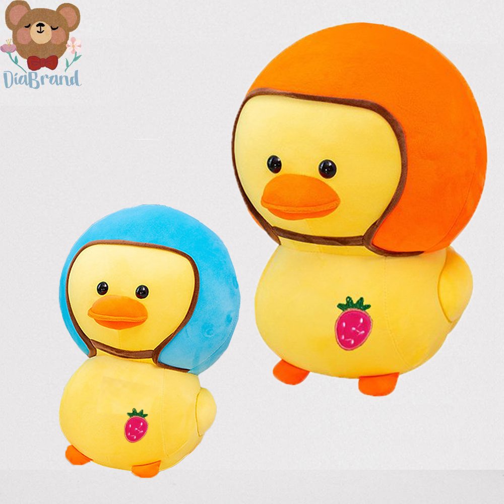 [HCM]Gấu Bông Vịt Con Đội Nón Bảo Hiểm Siêu Cute