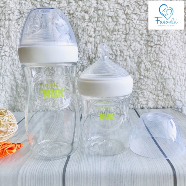 [HCM]Bình Nuk Simply Natural Bottle 150Ml 270Ml ( Tuỳ Chọn Size Núm)
