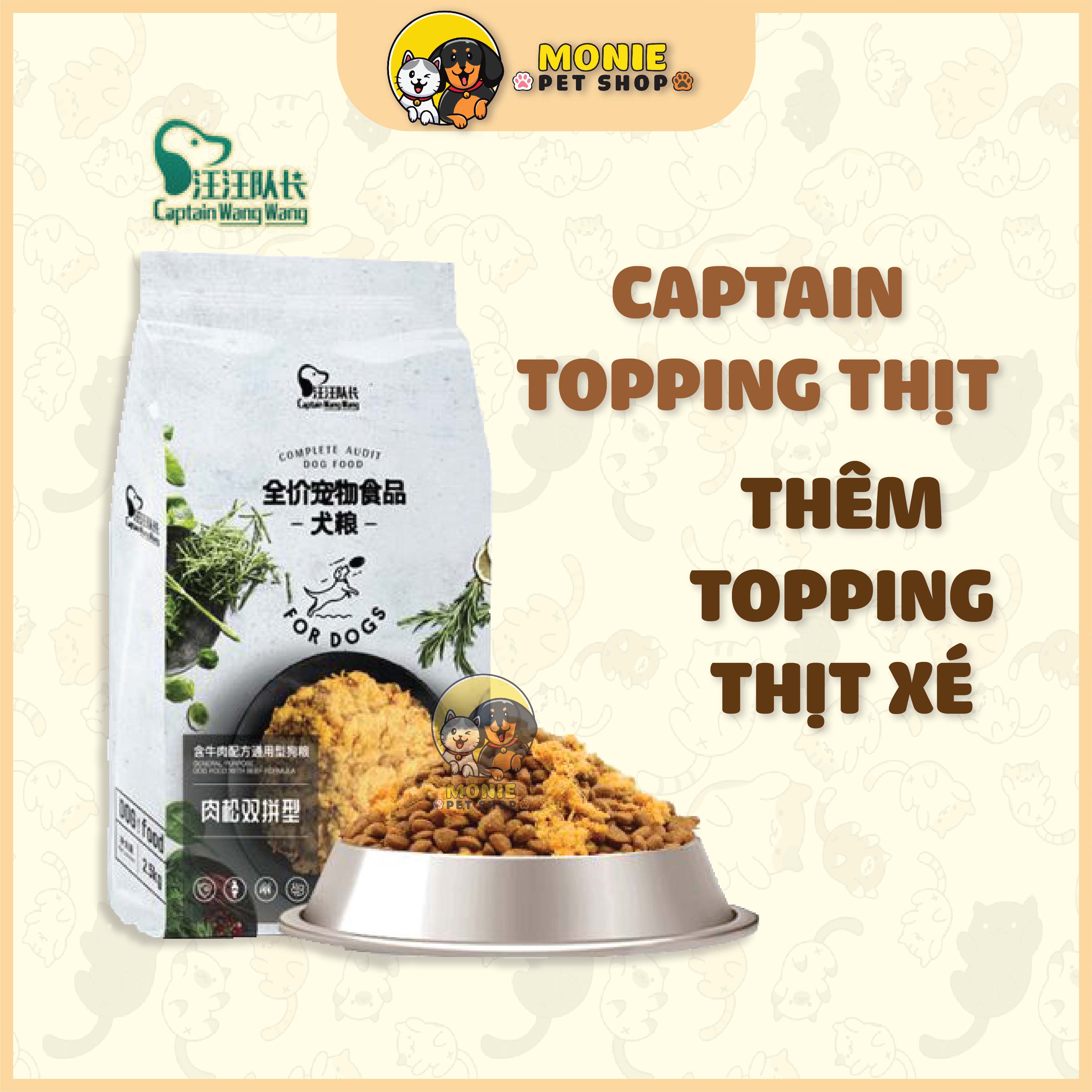 Hạt Captain cho chó Poodle, chó nhỏ