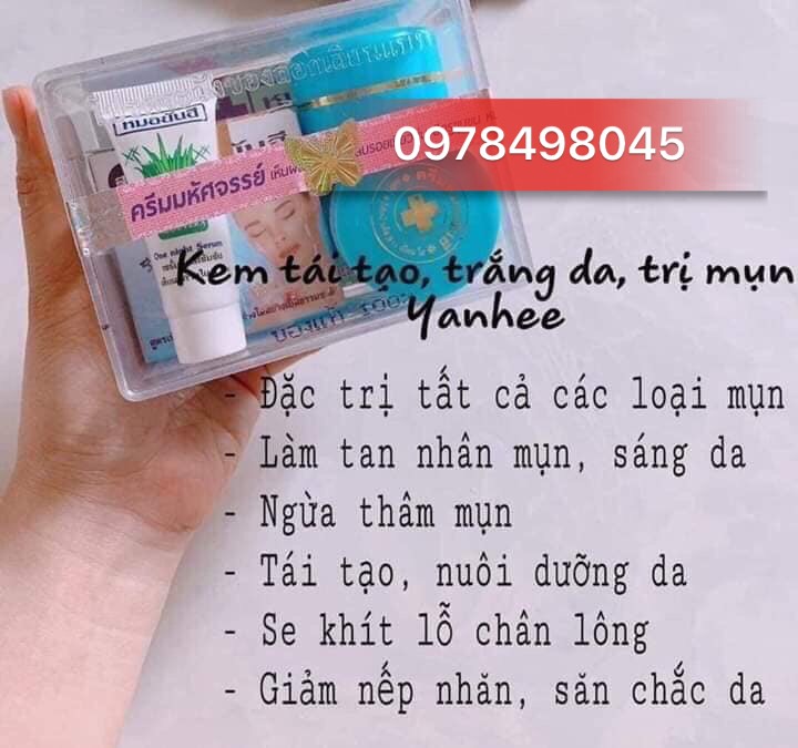 (XẢ KHO ) SÉT XANH DA TRỜI MỤN