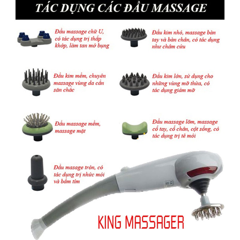 Máy Massa 7 Đầu Magic King