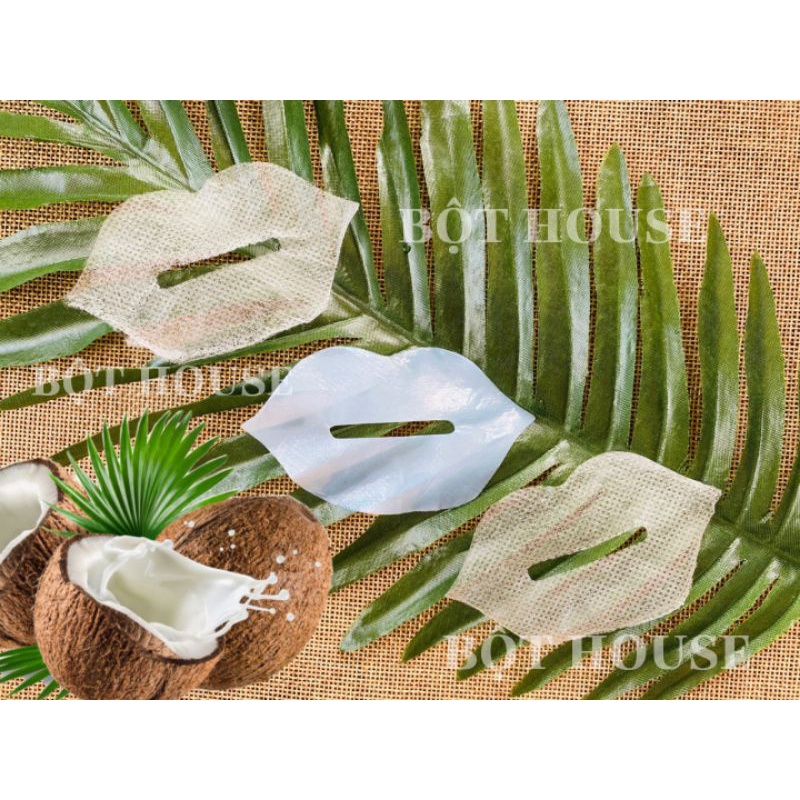 (COMBO 10) MẶT NẠ DỪA TƯƠI DÀNH CHO MÔI
