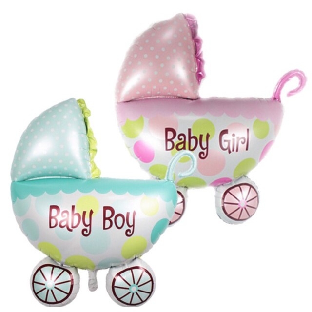 Set Bóng Trang Trí Tiệc Đầy Tháng Cho Bé Yêu  (Tặng Bơm + Keo)