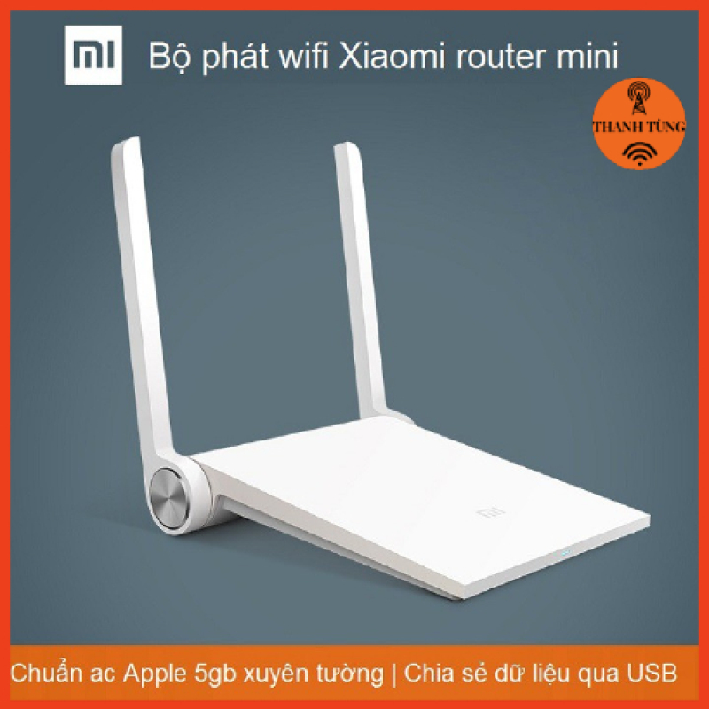 Bộ phát Wifi Xiaomi Mini Dual Band 2,4Ghz 5Ghz, Rom Padavan Tiếng Việt
