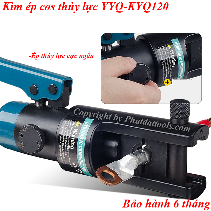 Kìm Bấm Cos Thủy Lực KYQ120