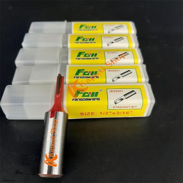 Bộ 5 mũi soi, mũi phay thẳng 5mm Favi