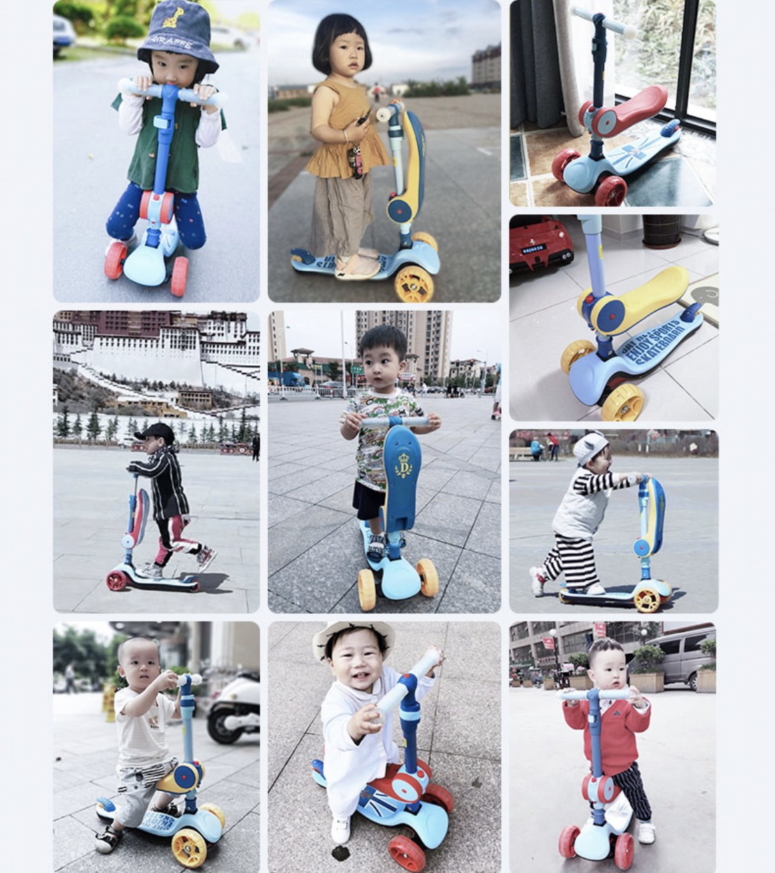 Xe trượt Scooter 3 bánh KUB cho bé