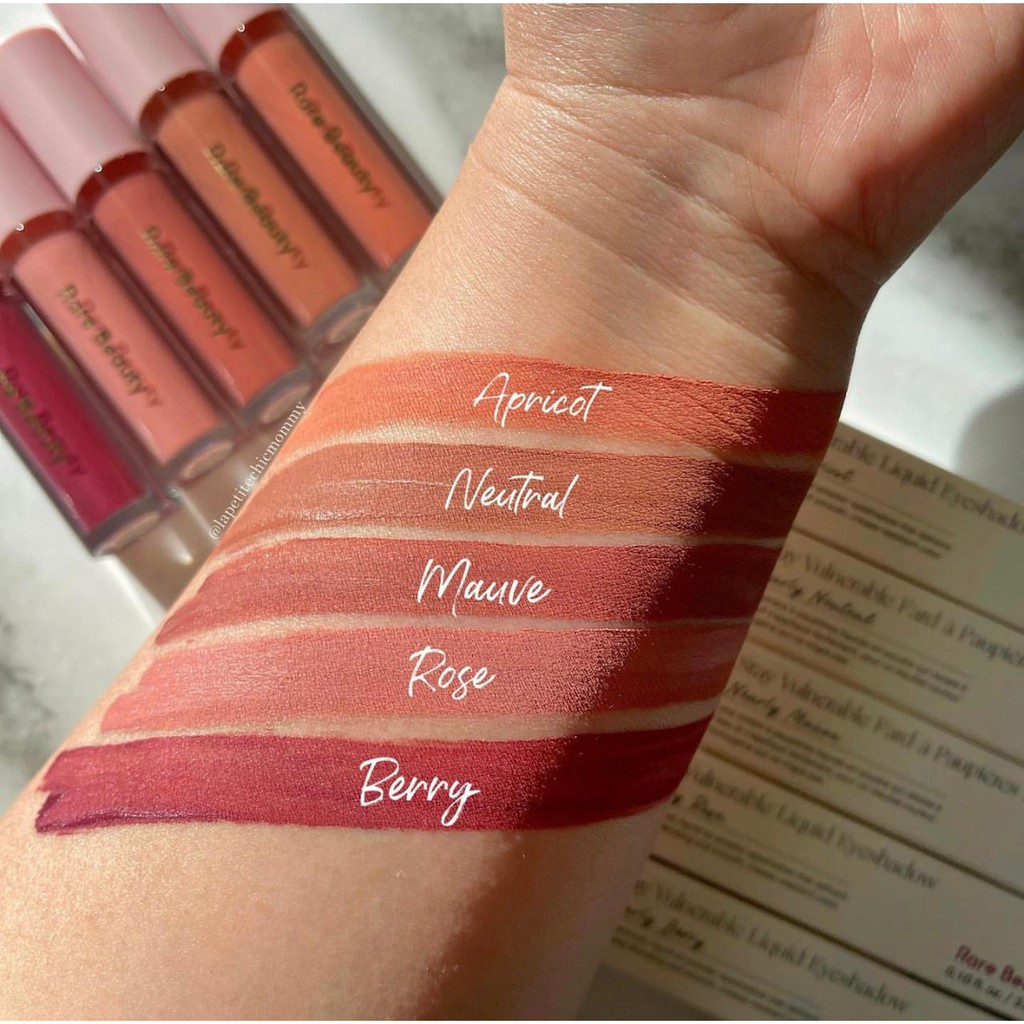 Rare Beauty Phấn Mắt Dạng Lỏng Stay Vulnerable Liquid Eyeshadow (Nội Địa Us)