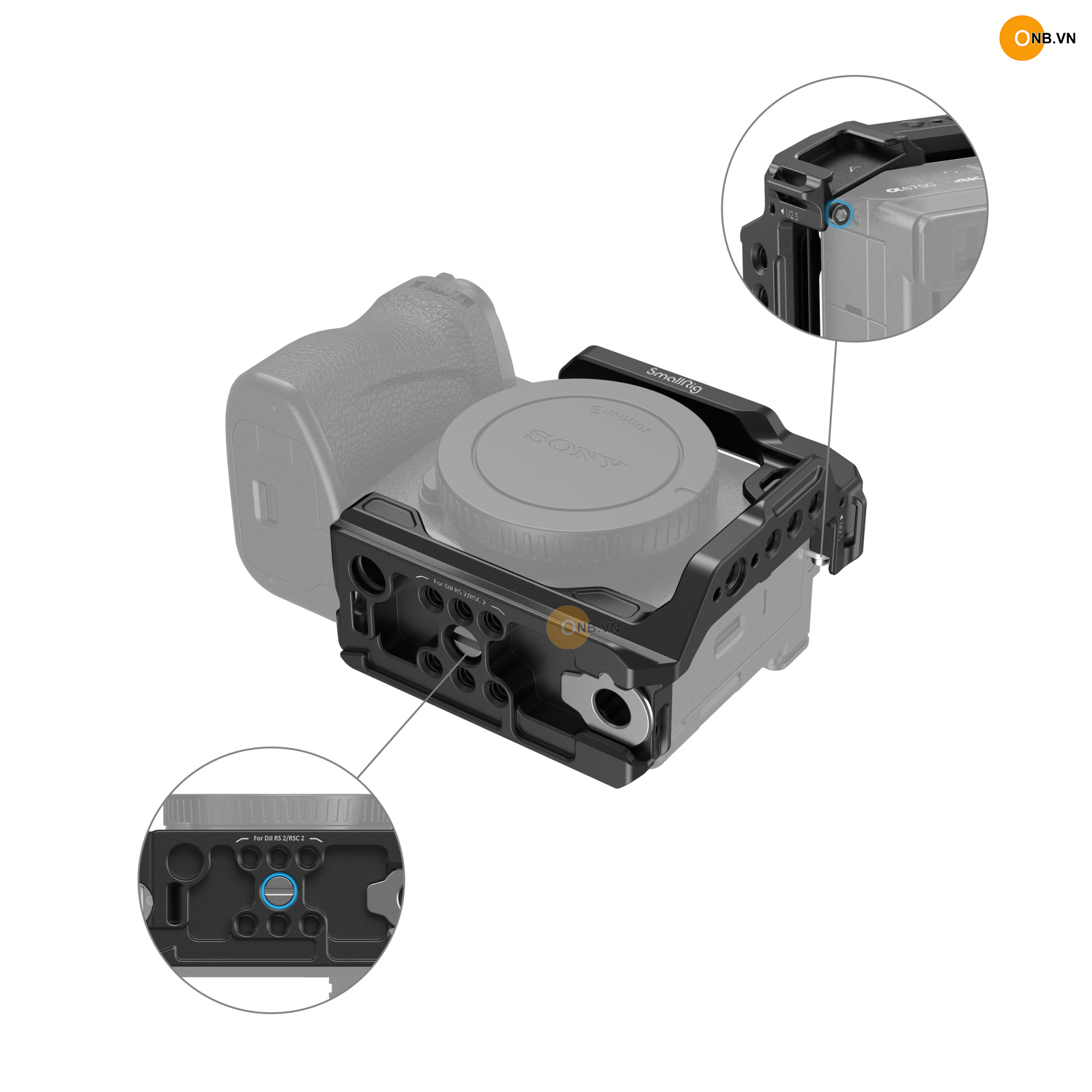 SmallRig Half Cage Sony Alpha a6700 a6600 a6500 a6400 a6300 4337