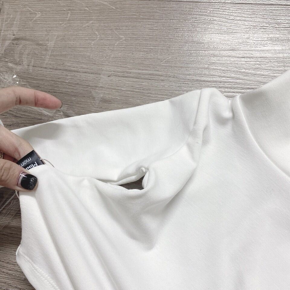 ÁO COTTON LEN CỔ 7P SIÊU DÀY DẶN CHO BÉ