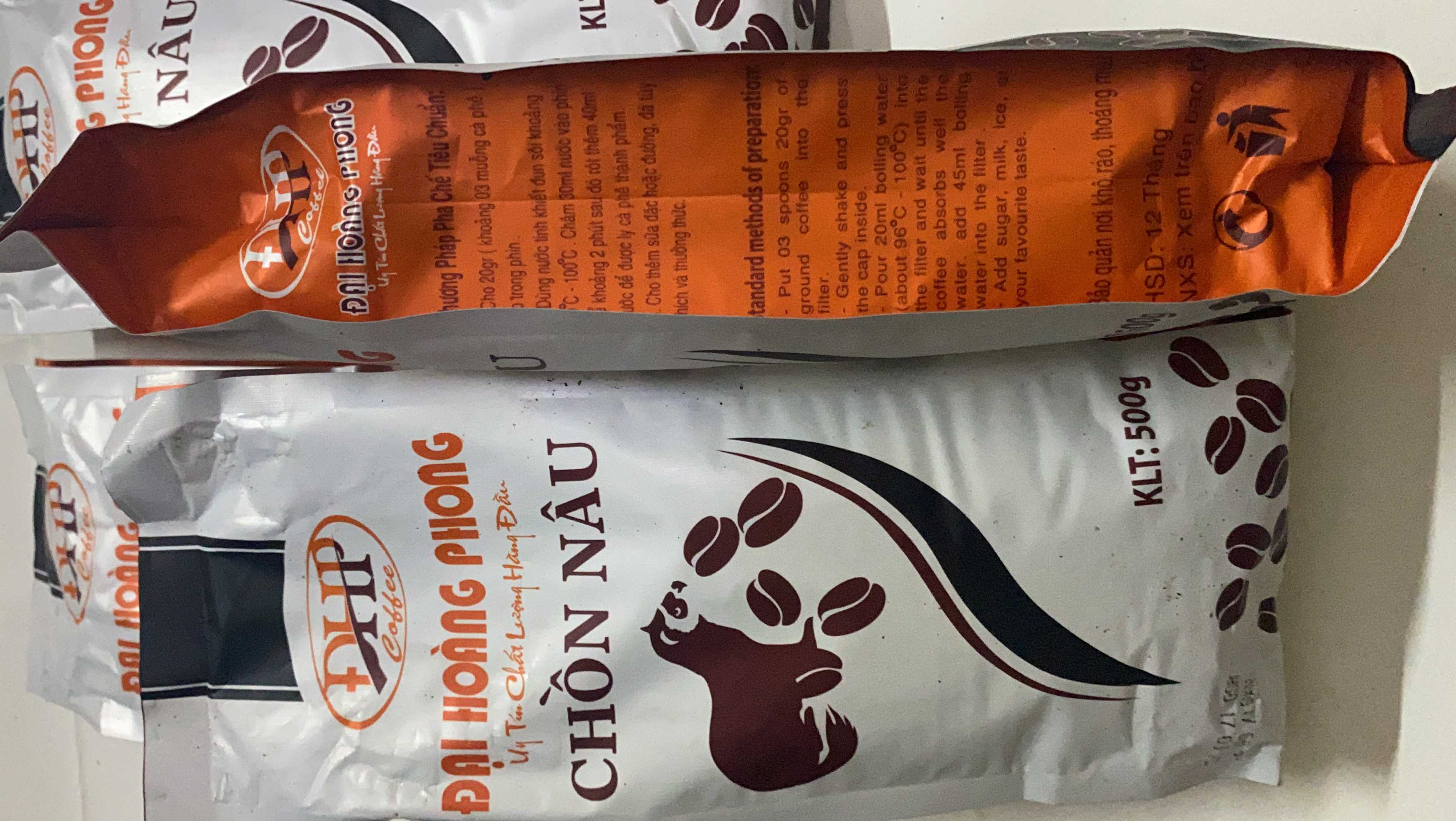 Bột Cà Phê Xay Khởi Động Năng Lượng 1 gói 500g