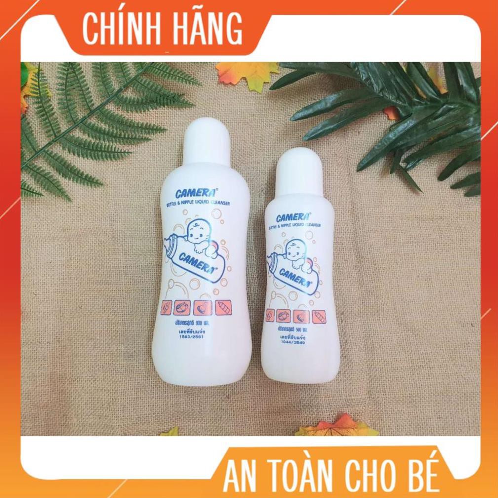 Nước rửa bình sữa và núm vú camera Thái Lan 900ml