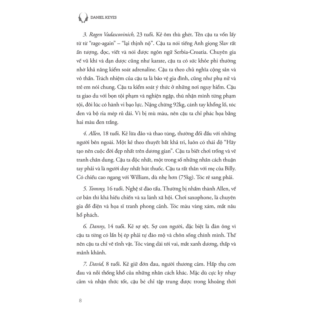 Sách - 24 Nhân Cách Của Billy Milligan - Daniel Keyes
