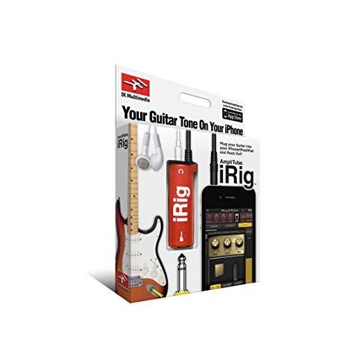 Amplitube iRig from IK Multimedia for iPod touch, iPhone, and iPad