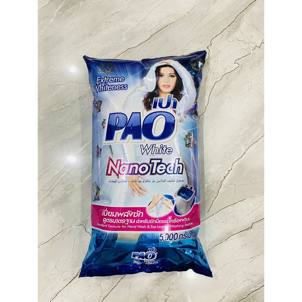 BỘT GIẶT PAO 5KG THÁI LAN