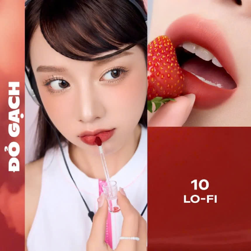Son kem Ofélia SugarPlum MistyNow Blurring Tint 3,8g son xinh đón TẾT