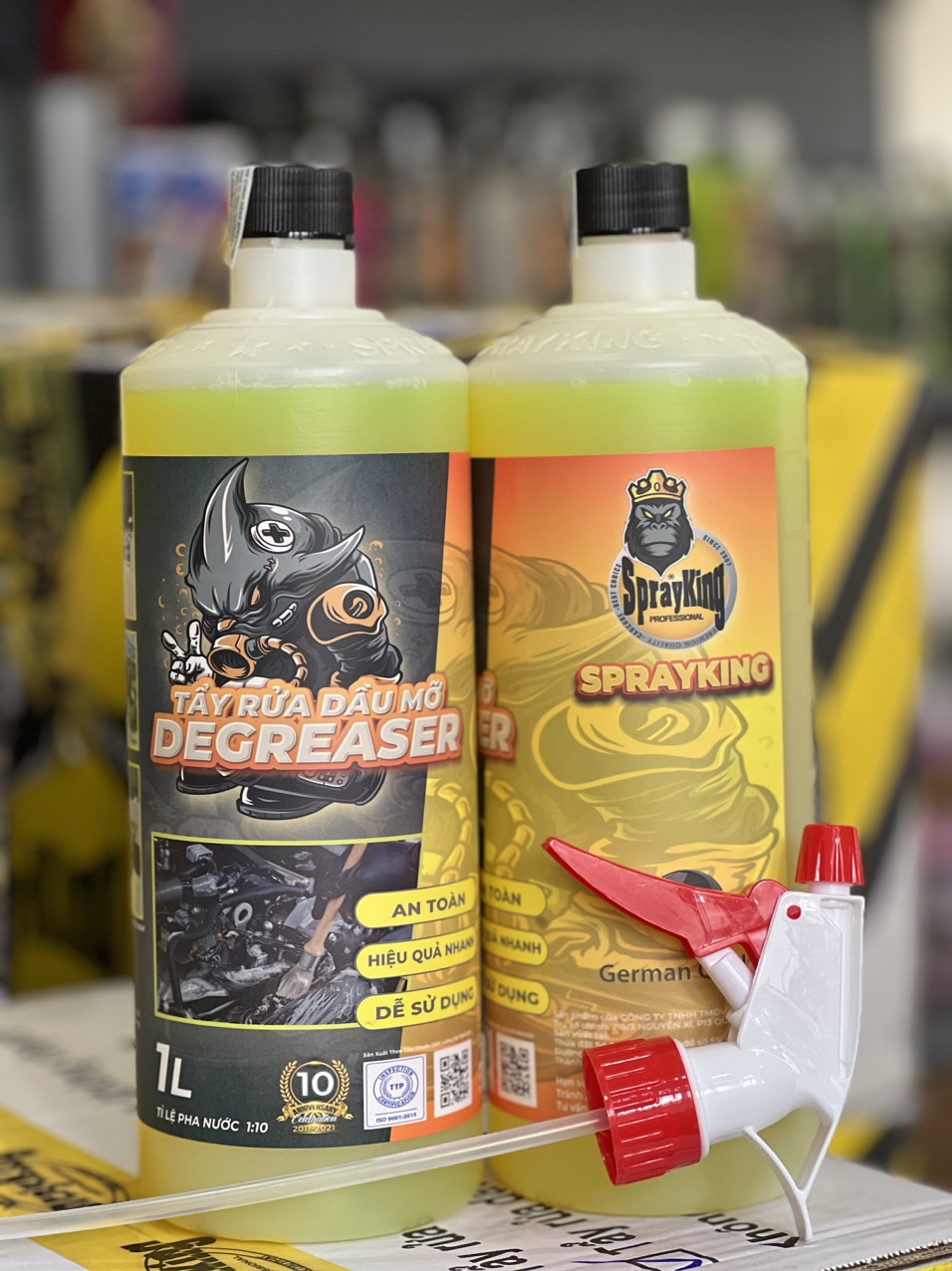 Sprayking Degreaser Tẩy Rửa Dầu Mỡ 1L