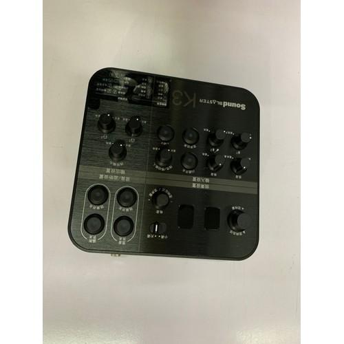 Sound card livestream Creative Sound Blaster K3