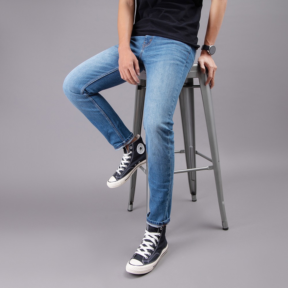 Quần Jeans Just Men Tone Màu Wash 220107